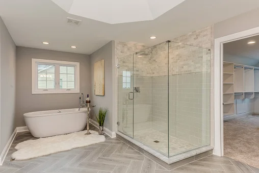 Frameless Shower Installation